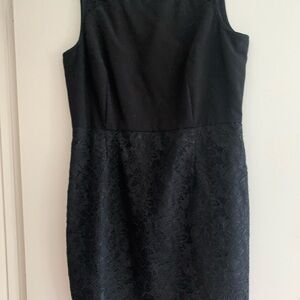 Calvin Klein Black Floral Mini Dress